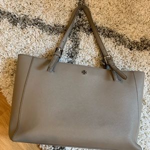 Tory burch york mini bag gray